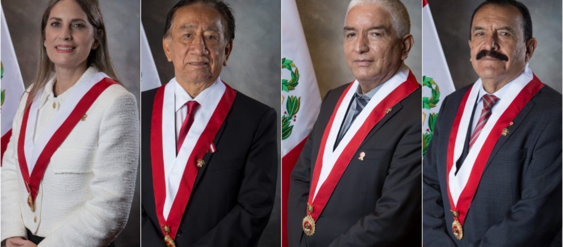 Aspirantes a presidencia de Perú interinos