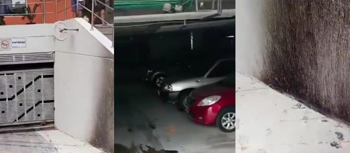 Ataque bombas molotov Villa Carolina