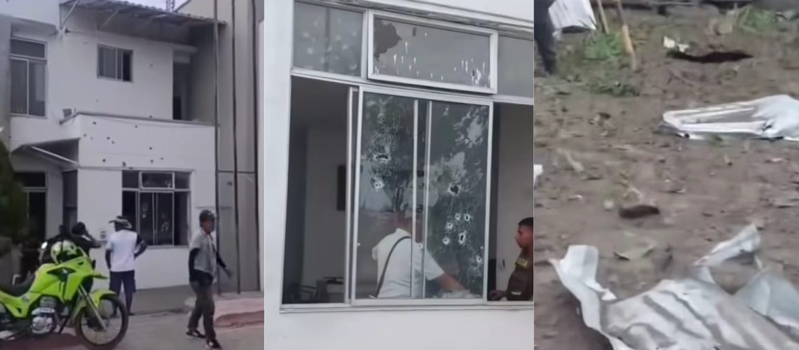 Ataque estación de Policía Río Viejo, Bolívar
