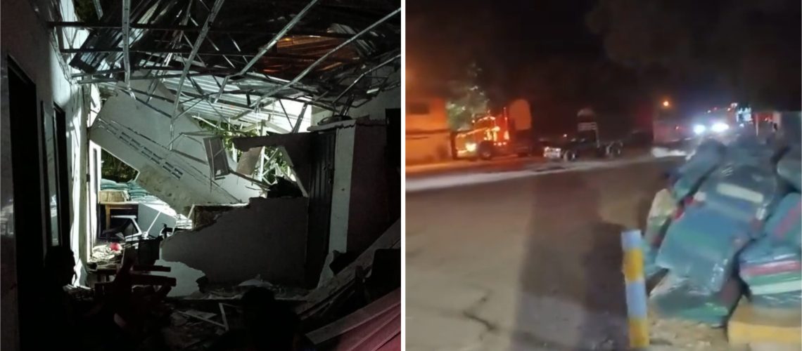 Ataque subestación de Policía Pailitas