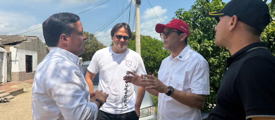 Atención Gobernación del Atlántico al vendaval en Juan de Acosta