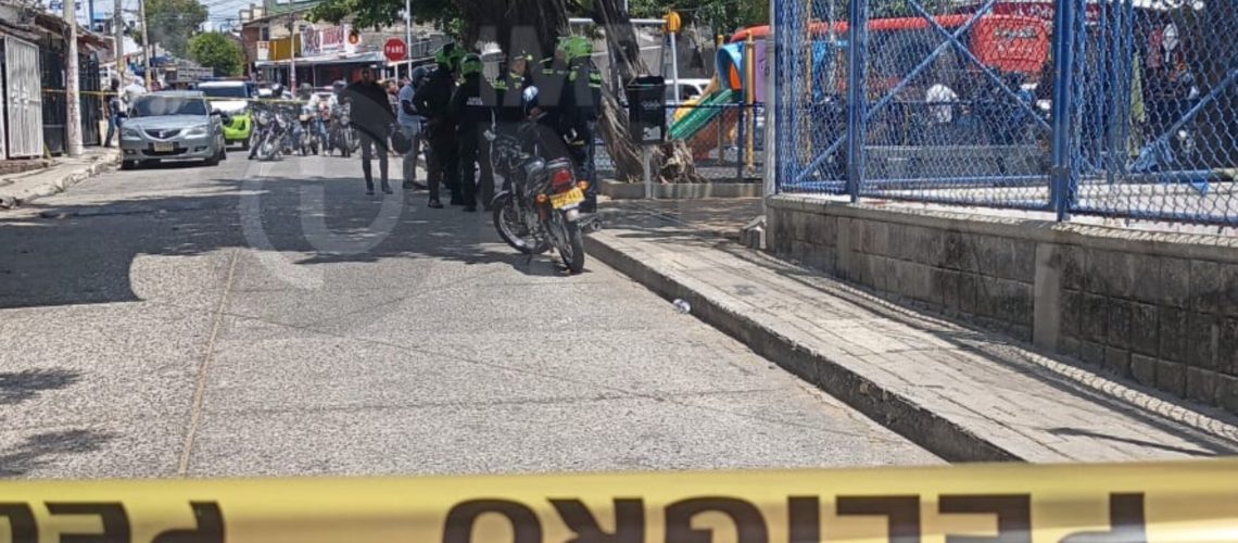 Sector donde ocurrió el ataque sicarial. Fotografía: Alexander Ojito.
