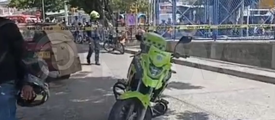 Sector donde ocurrió el ataque sicarial. Fotografía: Alexander Ojito.