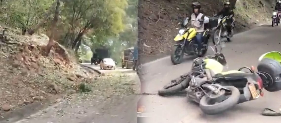 Atentado caravana comandante Policía Norte de Sant