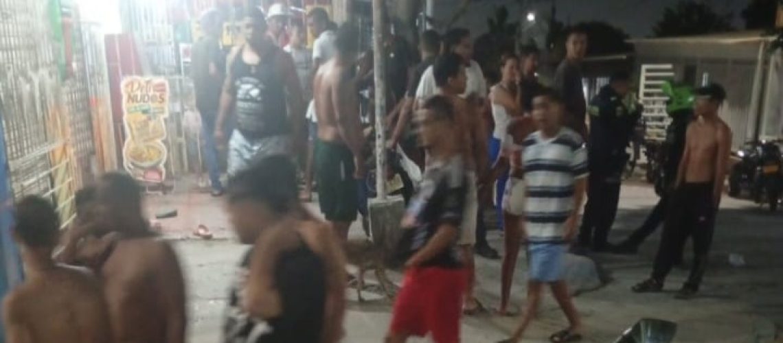Atentado con dos heridos en El Bosque, Barranquilla