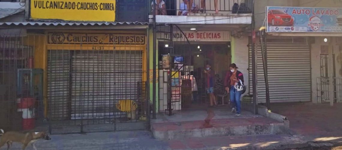 Atentado en tienda de Soledad