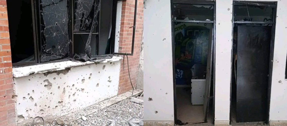 Atentado estación de Policía Aguachica