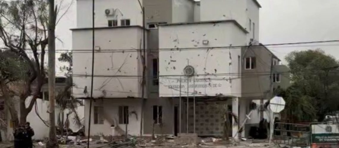 Atentado estación de Policía Los Patios