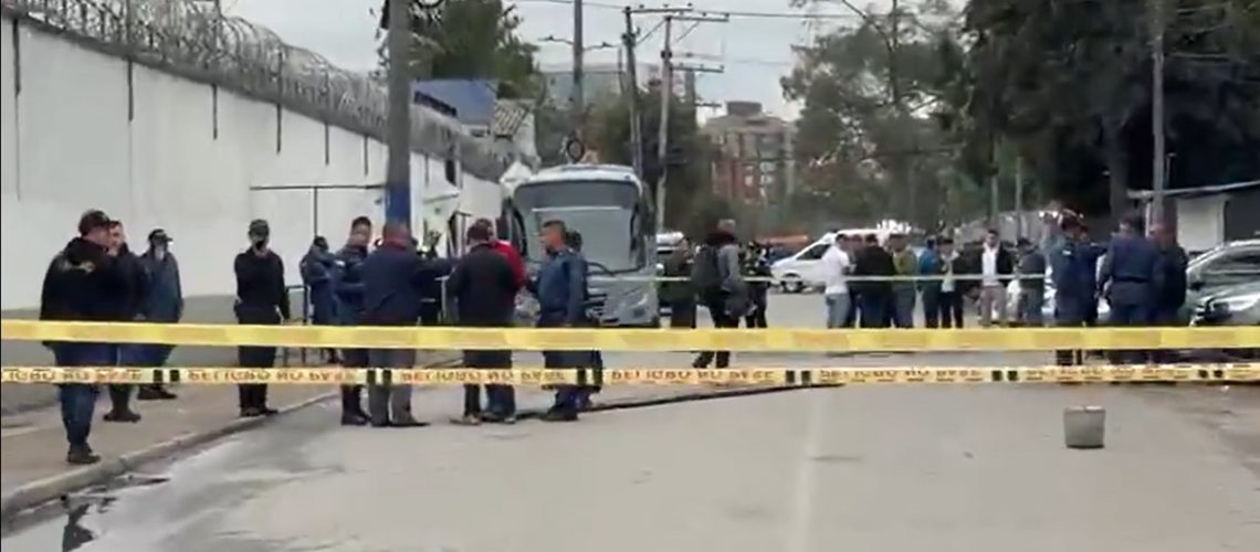 Atentado guardias del INPEC en La Modelo de Bogotá