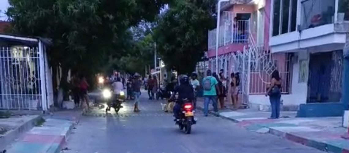 Atentado sicarial con dos heridos en el barrio La Paz