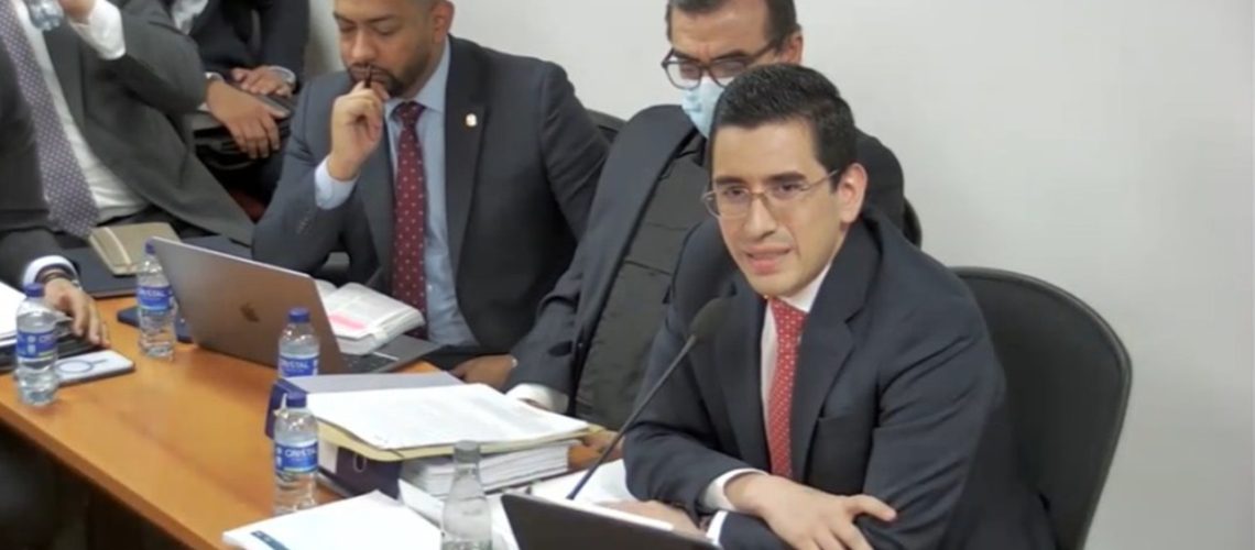 Audiencia Olmedo López y Sneyder Pinilla