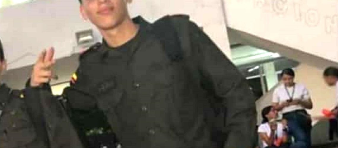 Auxiliar Policía herido Baarranquilla