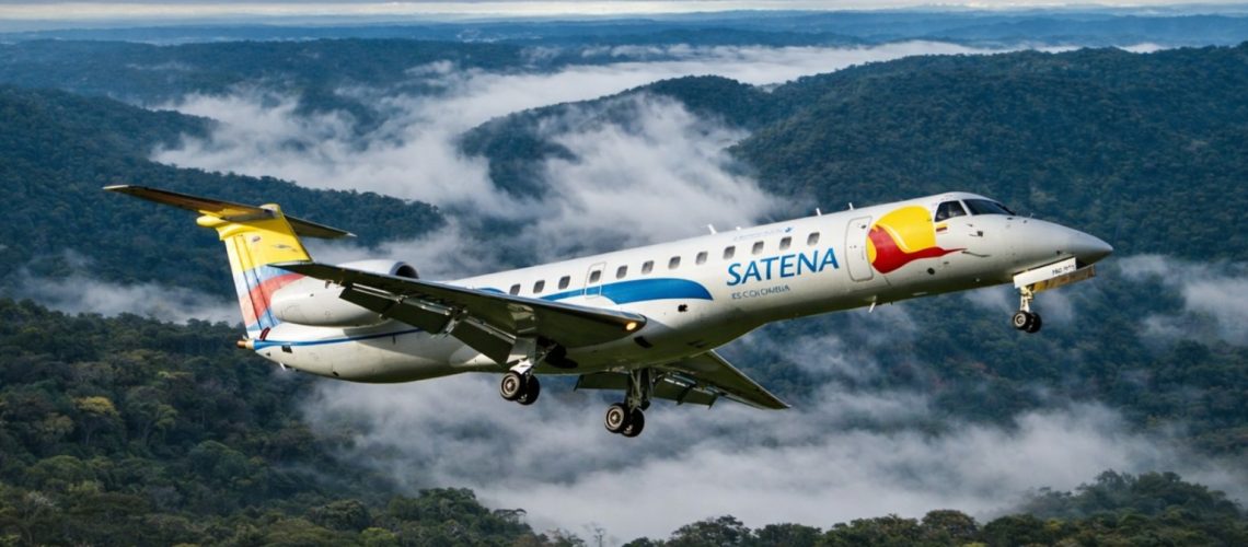 Avión de Satena desaparecido