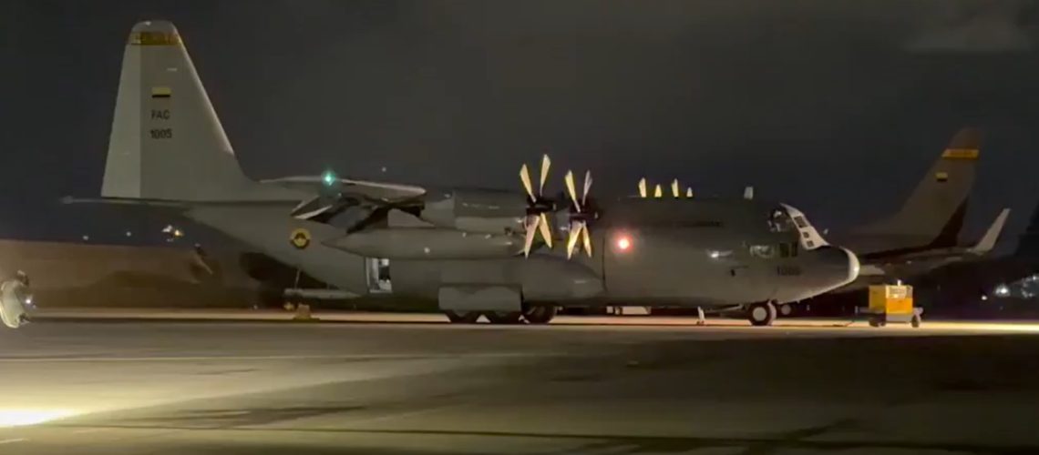 Avión de la Fuerza Aeroespacial Colombiana