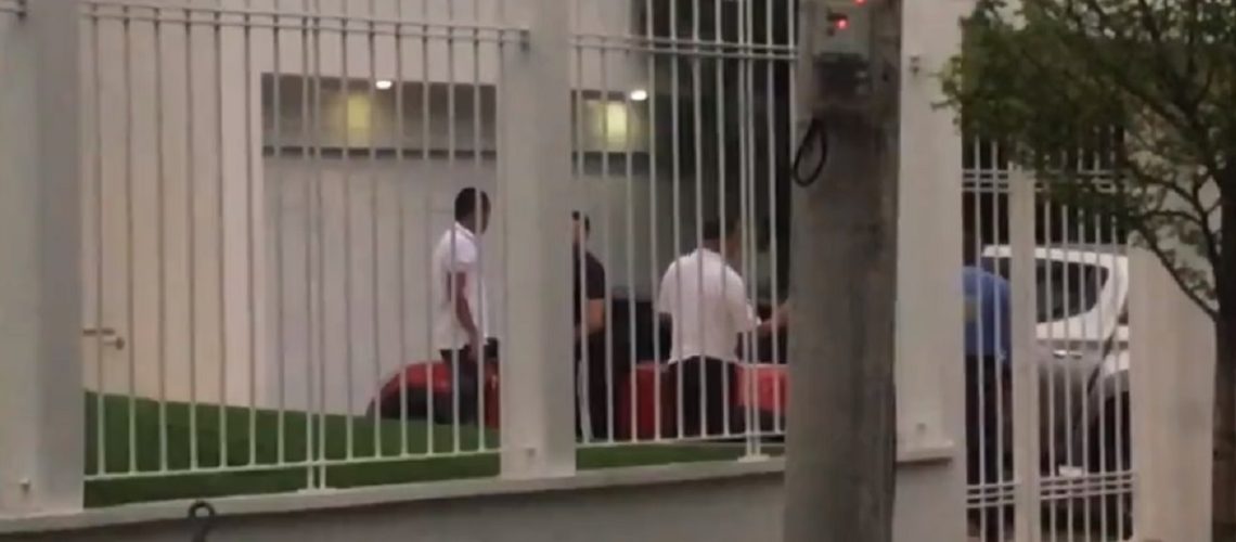 Bacca y Viera salen casa Fuad