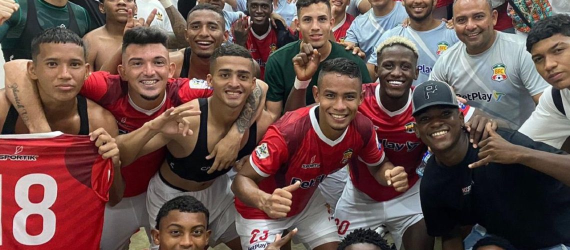 Barranquilla fc jugadores posan