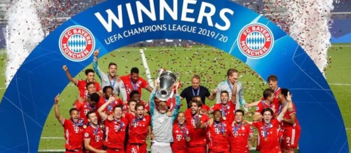 Bayern campeón champions Mediano