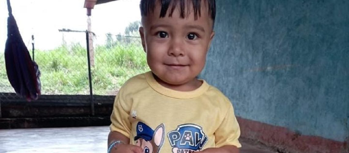 Bebé secuestrado en el Cesar