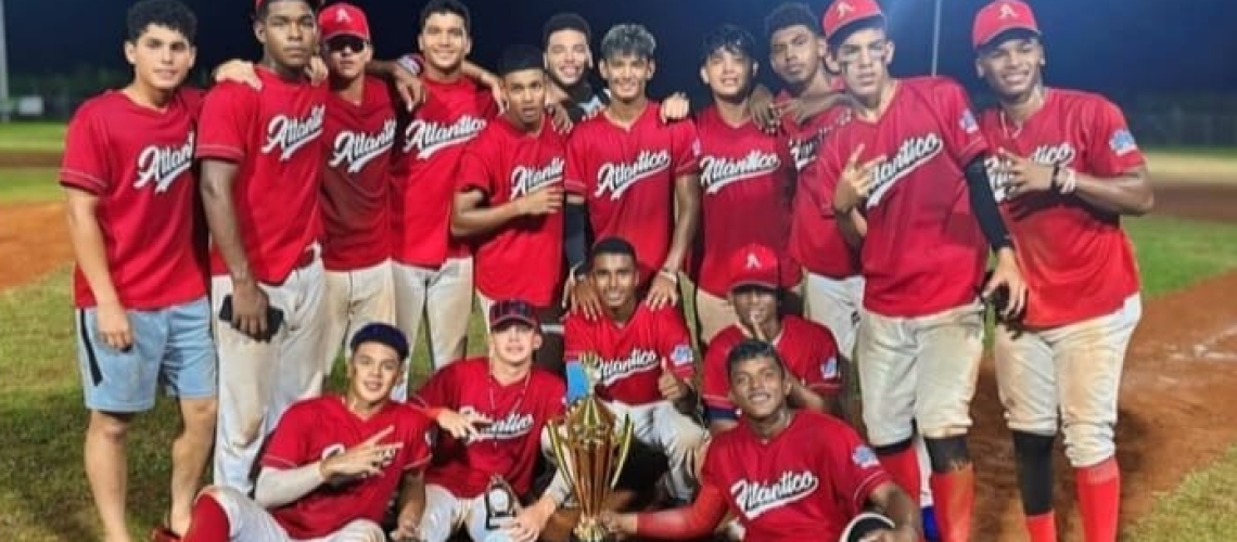 Béisbol campeón Atlántico sub-18