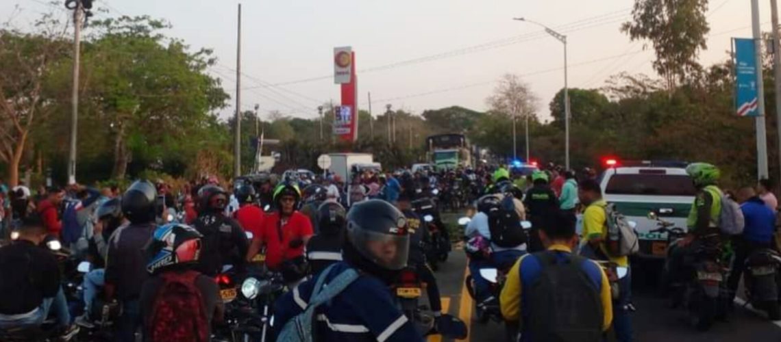 Bloqueo Cordialidad Pital de Megua