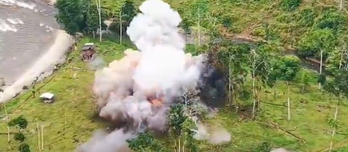 Bombardeo campamento de Comandos Frontera en Ecuador