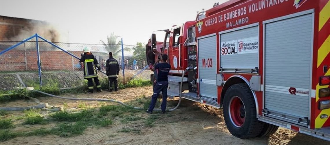 Bomberos Voluntarios de Malambo cese de actividades 3