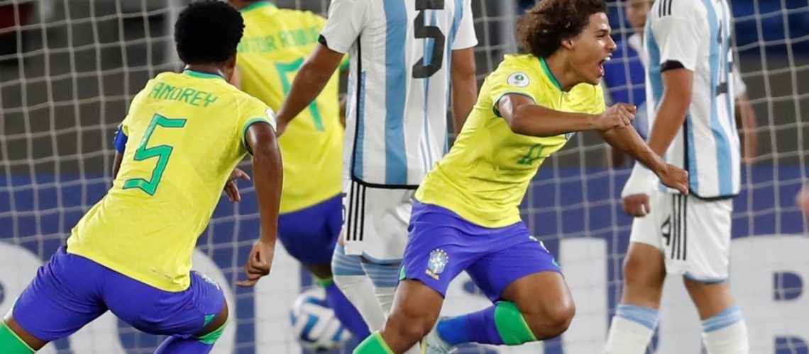 Brasil vs argentina sudamericnao sub20