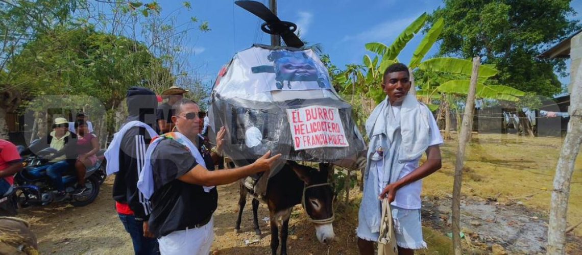 Burro Helicoctero San Antero1