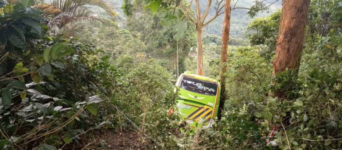 Bus abismo Bogotá-La Vega4