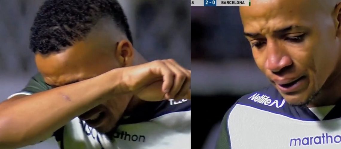 Byron-Castillo llorando