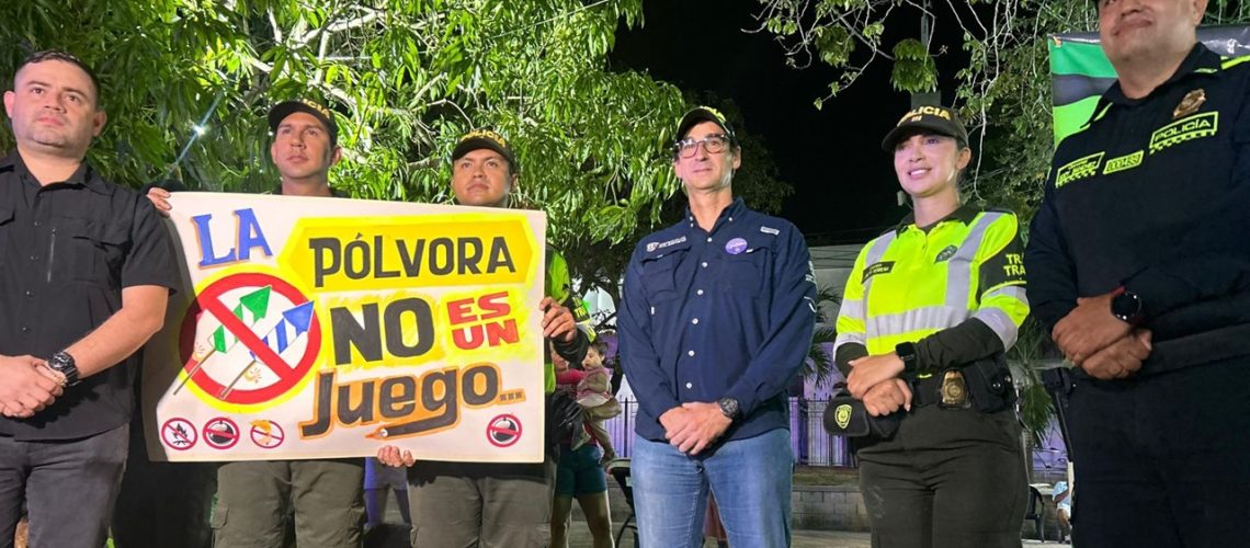 Campaña contra la pólvora Gobernación del Atlántico