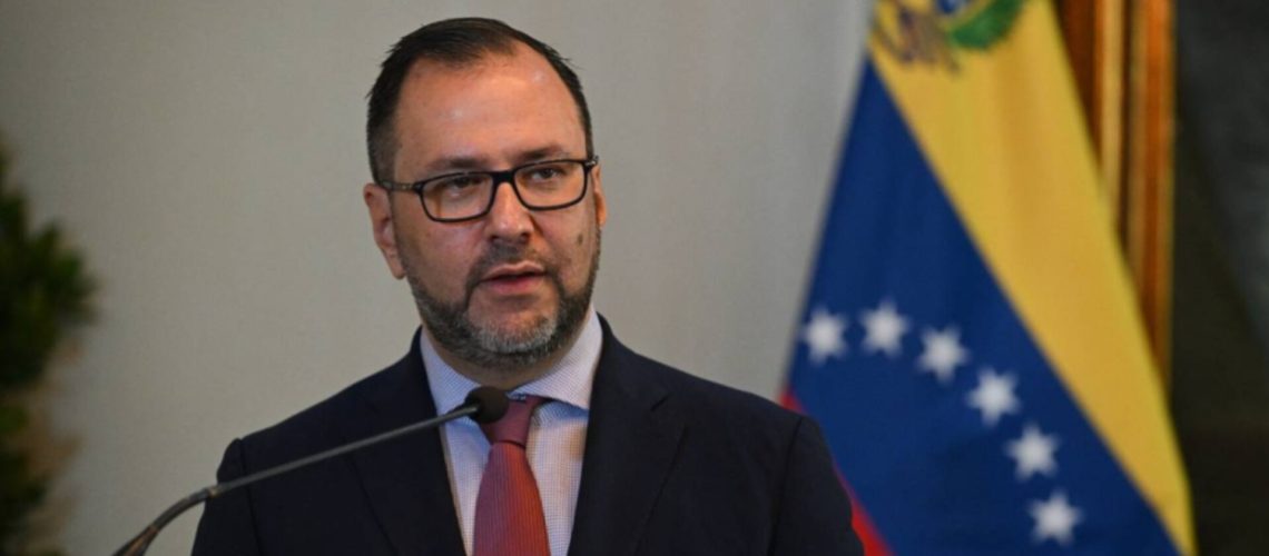 Canciller de Venezuela Yvan Gil