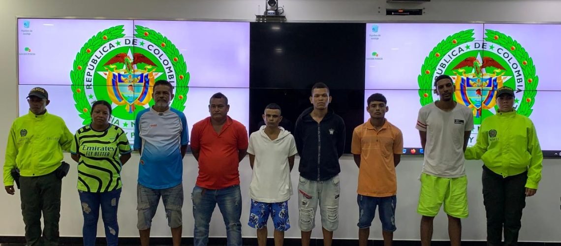 Captura Los Zorrillos Policía Barranquilla (2)