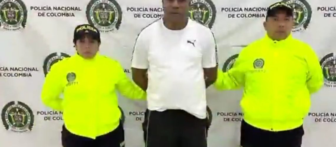 Captura alias Bendecido, capo narco del Clan del Golfo