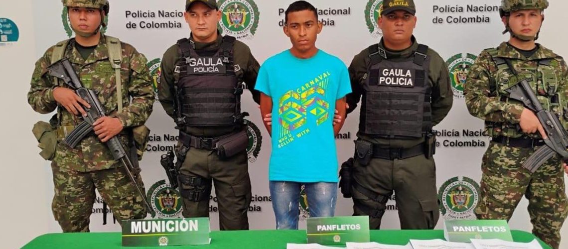 Captura alias Diablito del Clan del Golfo