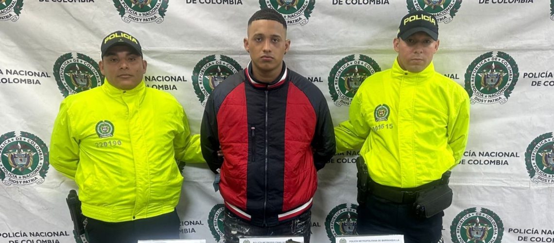 Captura alias Jesucito en Barranquilla