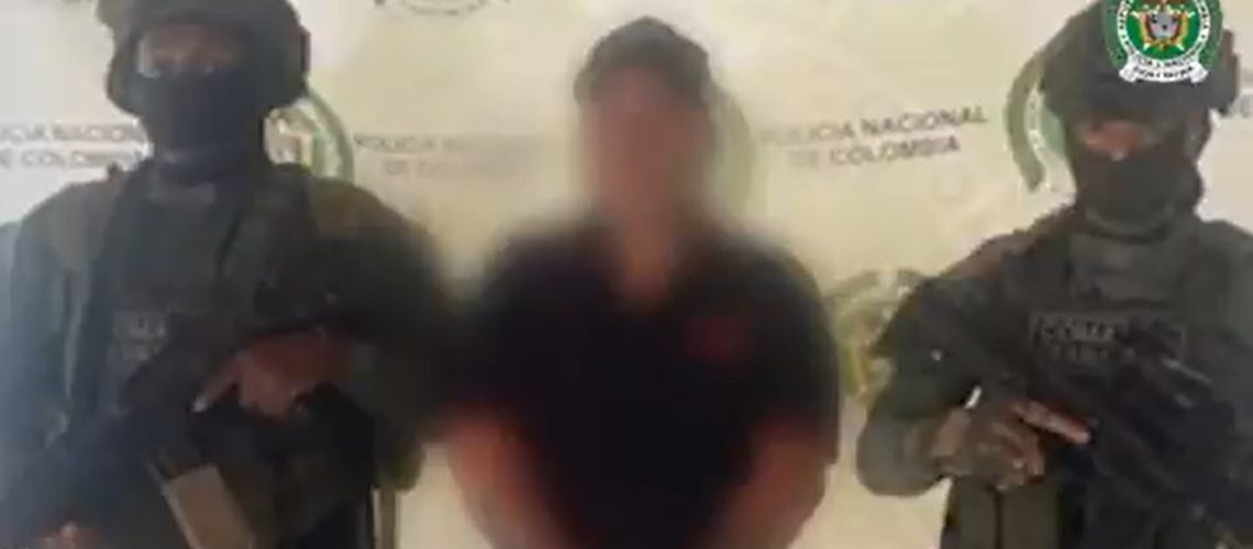 Captura alias Pinki del Clan del Golfo