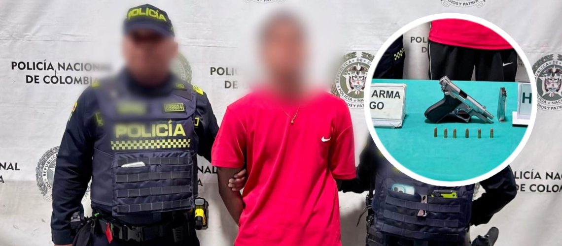 Captura asesino barrio Alfonso López
