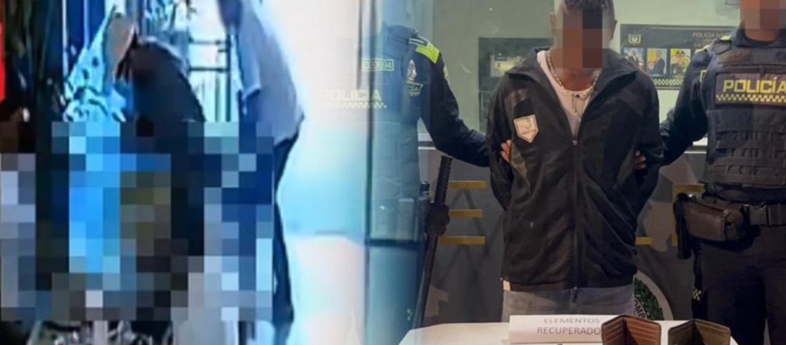 Captura atraco negocio Cartagena 3