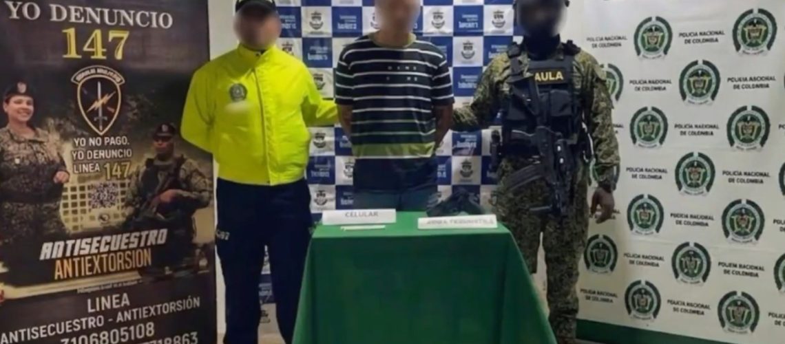 Captura de alias Tasmania, uno de los más buscados del Atlántico y señalado cabecilla de los Costeños