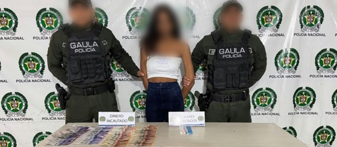 Captura de alias la Flaca en Barranquilla por presunta extorsión