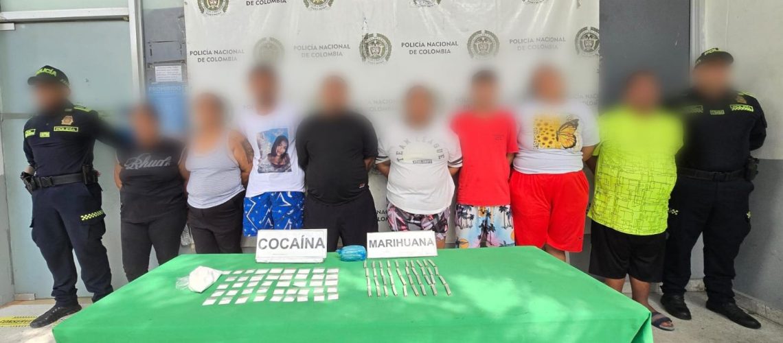 Captura el Combo de la 14 en el barrio La Luz de Barranquilla