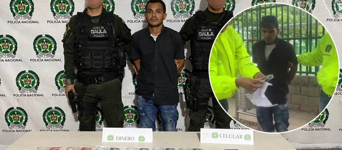 Captura extorsión Malambo (2)