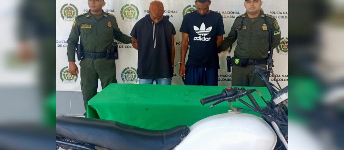 Captura extorsión barrio San Luis