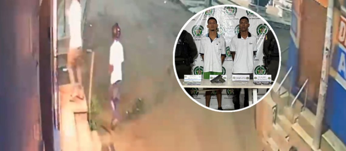 Captura extorsionistas Malambo