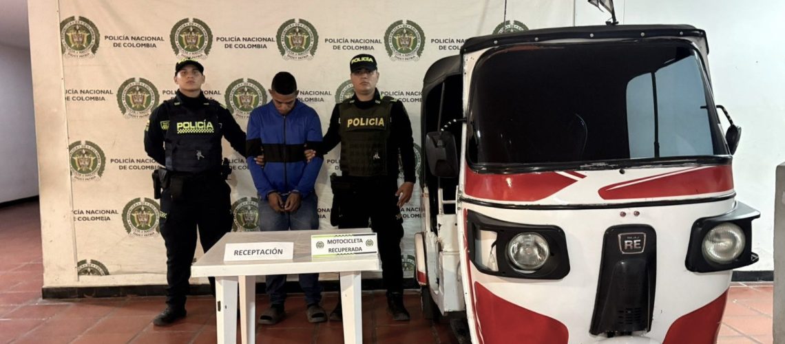 Captura motocarro homicidio