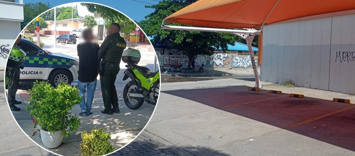 Captura presunto atracador Pumarejo (2)