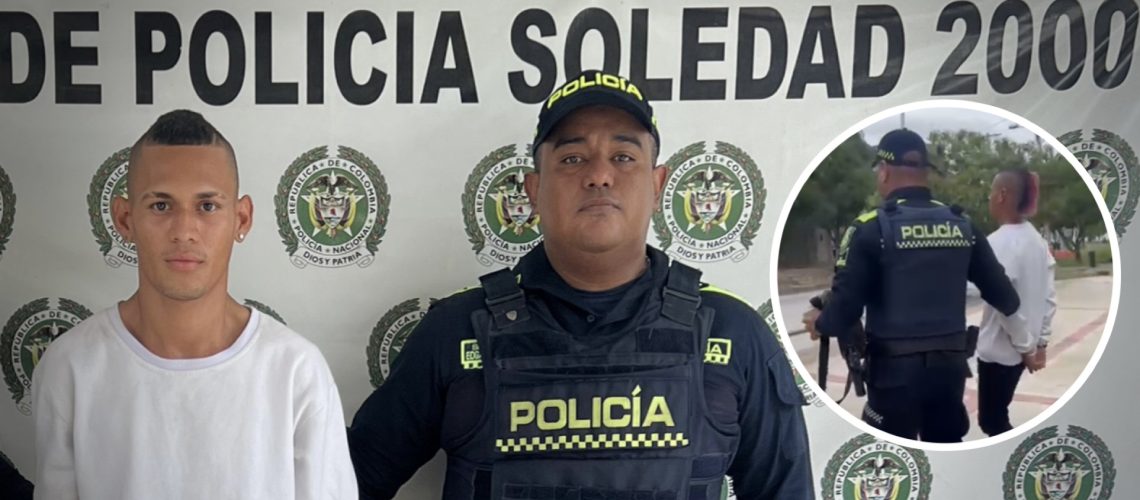 Captura presunto extorsionista Ciudadela Metropolitana