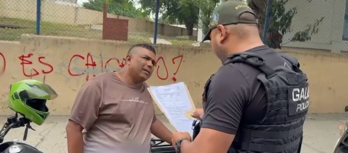 Captura presunto extorsionista los Pepes Barranquilla (1)