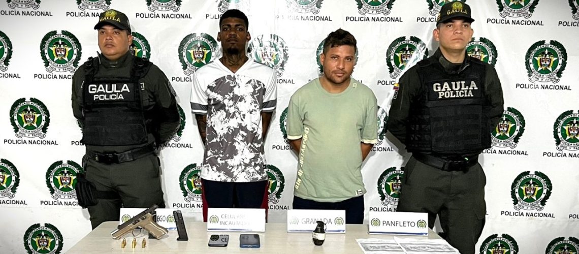 Captura presuntos Nordeños y Costeños BRC